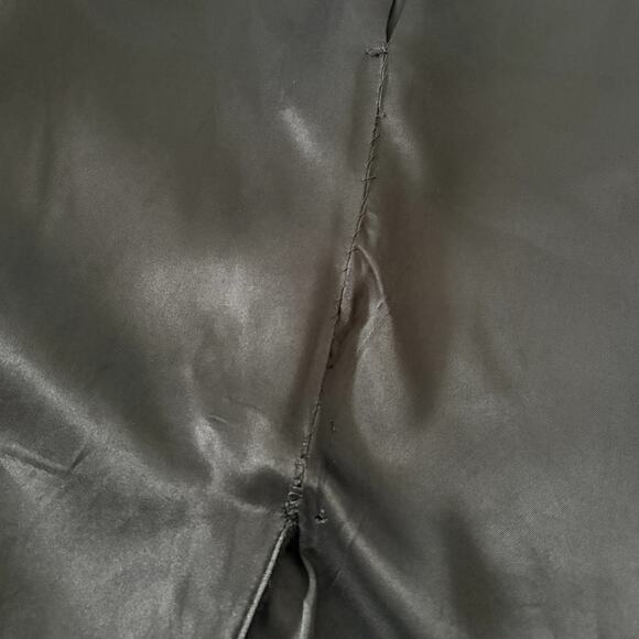 Abraham & Straus Royal Cashmere Men’s Long Overcoat Black Vintage Wool Cashmere - Picture 6 of 9